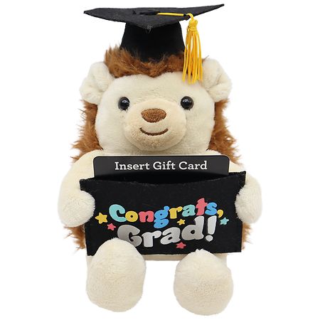 Modern Expressions Graduation Plush Hedgehog with Giftcard Holder - 1.0 ea