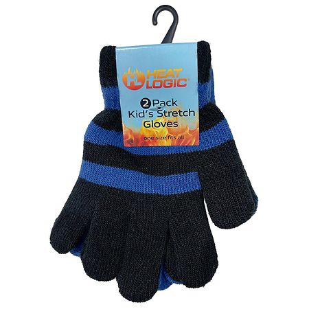 Heat Logic Gloves Kid's Stretch Gloves - 2.0 pr