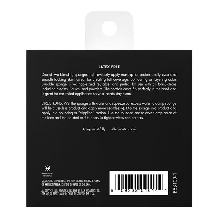 e.l.f. Total Face Sponge Duo
