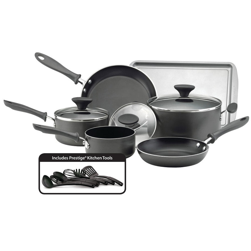 Farberware Reliance 15pc Cookware Set Black (LOCAL PICKUP ONLY)