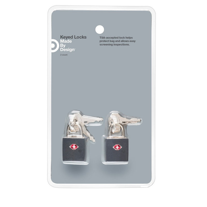 Key Luggage Lock 2pk  - Made By Design&