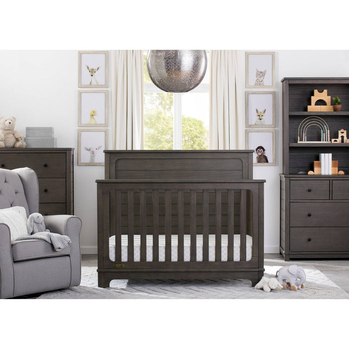 Simmons Kids Slumbertime Monterey 4-in-1 Convertible Crib - Rustic Gray (LOCAL PICKUP ONLY)