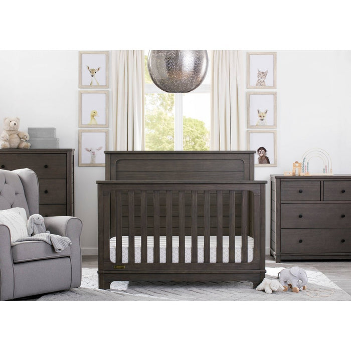 Simmons Kids Slumbertime Monterey 4-in-1 Convertible Crib - Rustic Gray (LOCAL PICKUP ONLY)