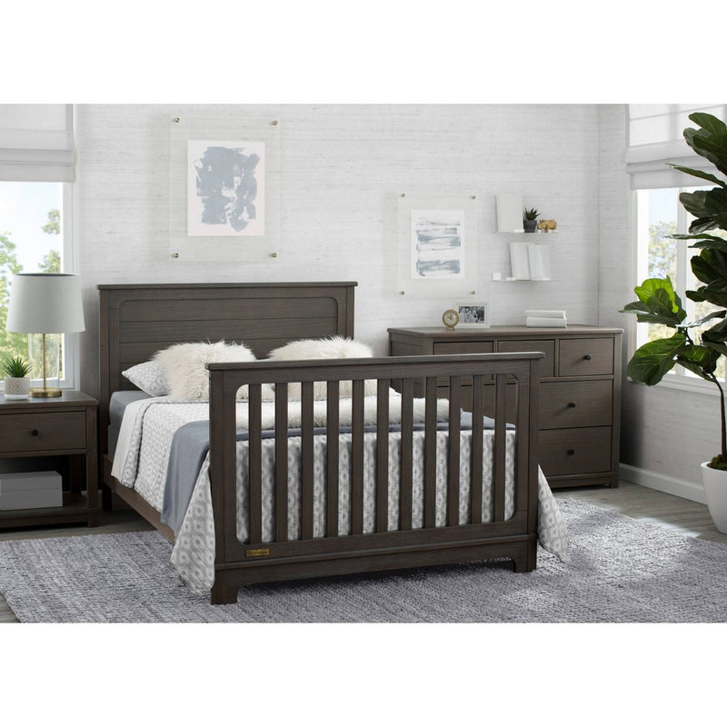 Simmons Kids Slumbertime Monterey 4-in-1 Convertible Crib - Rustic Gray (LOCAL PICKUP ONLY)