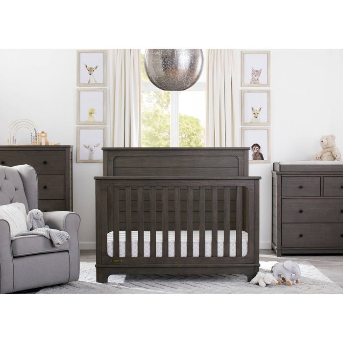 Simmons Kids Slumbertime Monterey 4-in-1 Convertible Crib - Rustic Gray (LOCAL PICKUP ONLY)