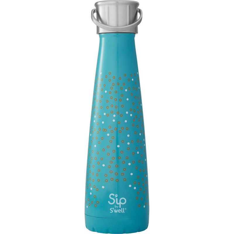 S'ip by S'well Vacuum Insulated Stainless Steel Water Bottle 15oz - Bubble Up