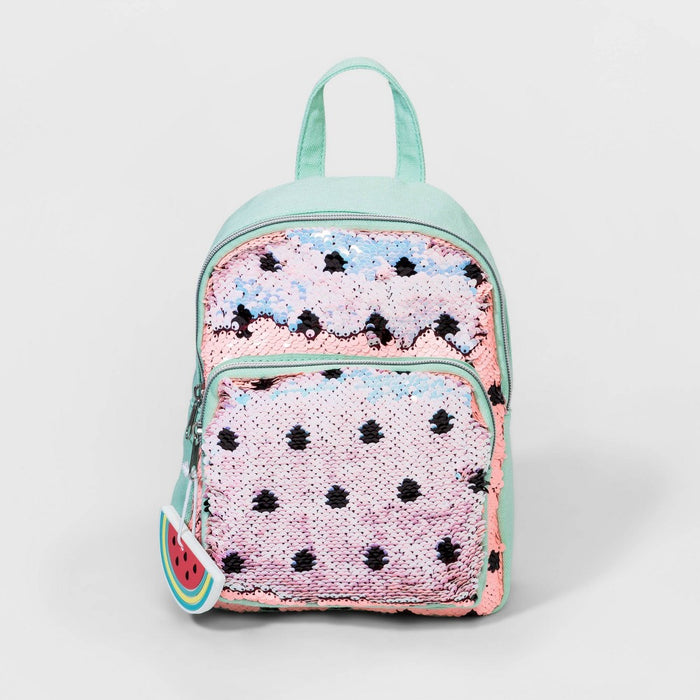 Girls' Watermelon Flip Sequin Mini Backpack - Cat & Jack