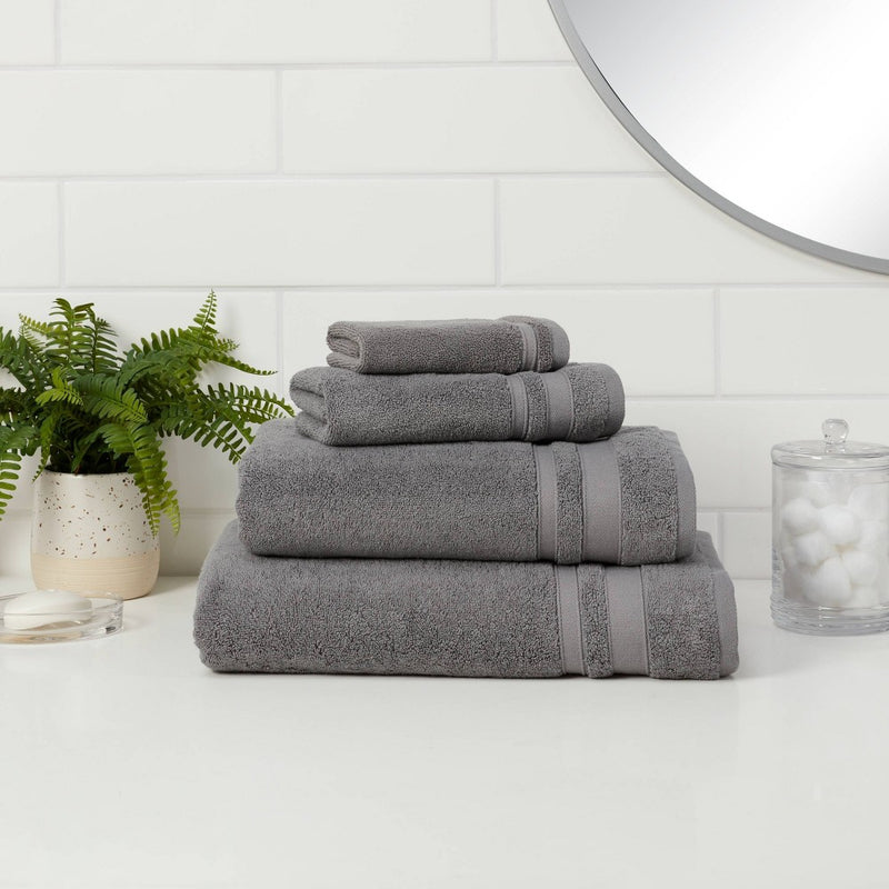 Performance Bath Towel Dark Gray - Threshold&