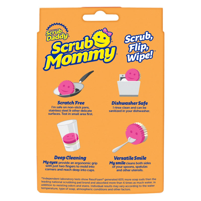 Scrub Daddy Dual-Sided Scrubber + Sponge - 1ct