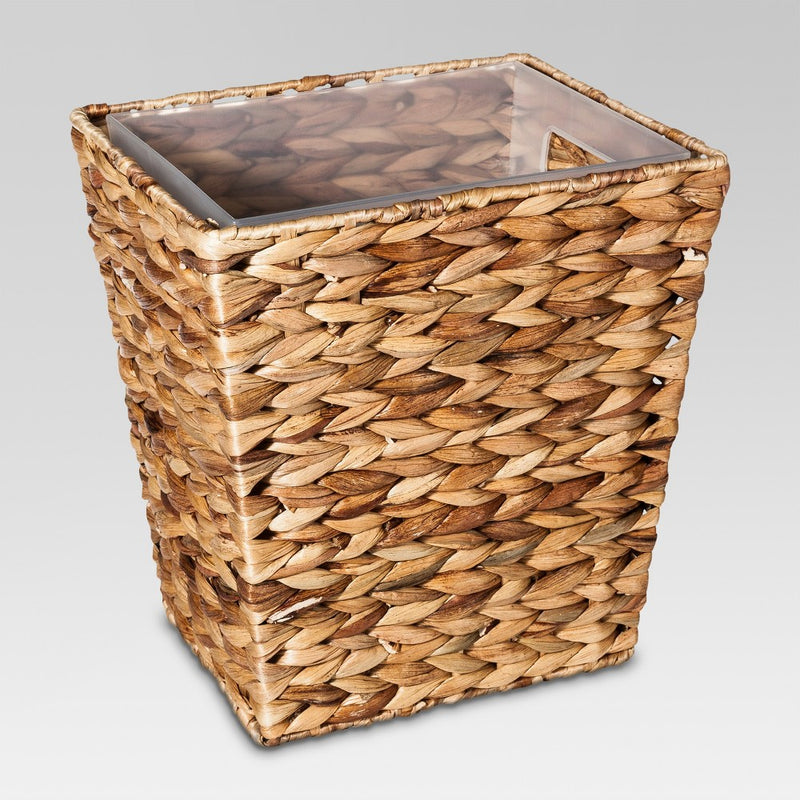 Wastebasket Light Weave Tan - Threshold&