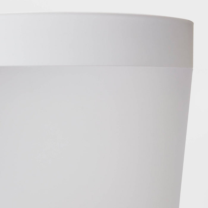 Wastebasket Frosted - Room Essentials&