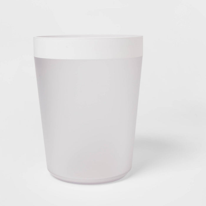 Wastebasket Frosted - Room Essentials&