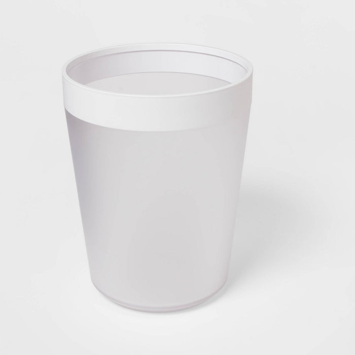 Wastebasket Frosted - Room Essentials&