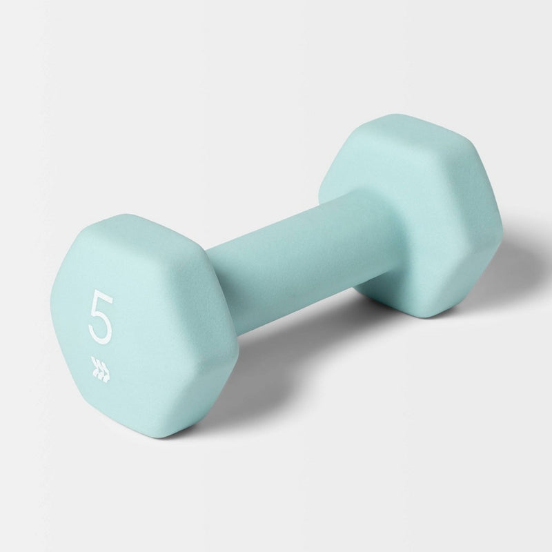 Hand Weight 5lb Aqua - All in Motion&