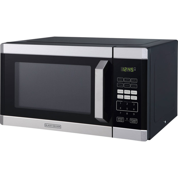 BLACK+DECKER 0.9 cu ft 900W Microwave Oven - Stainless Steel (LOCAL PICKUP ONLY)