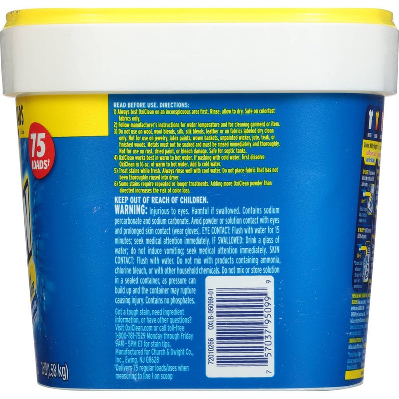 OxiClean Versatile Stain Remover Powder - 3.5lbs