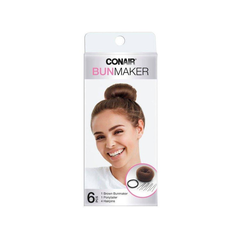 Conair Bun Maker Kit for All Hair Types- 6pc