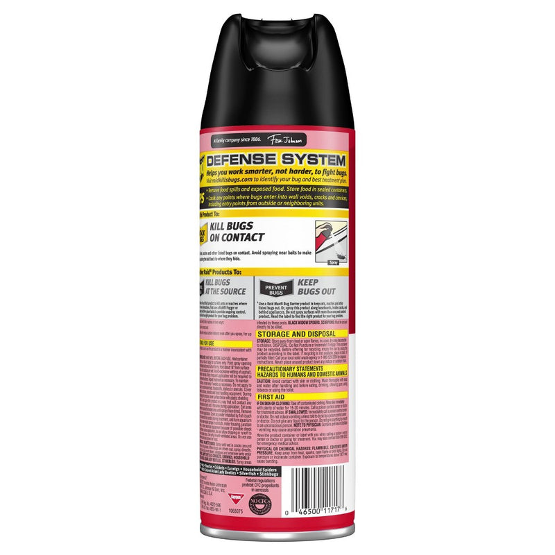 Raid Fragrance Free Ant and Roach Killer Spray 17.5 oz/1ct