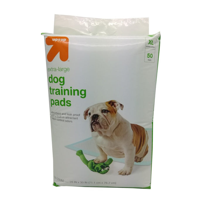 Puppy and Adult Dog Training Pads - XL - 50ct - Up&Up&