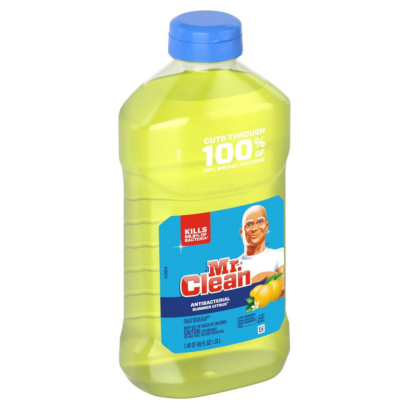 Mr. Clean Summer Citrus Liquid Antibacterial - 45 fl oz