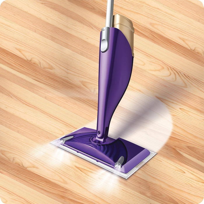 Swiffer WetJet Floor Mop Starter Kit 1 Power Mop 5 Mopping Pads 1 Floor Cleaner Liquid Solution