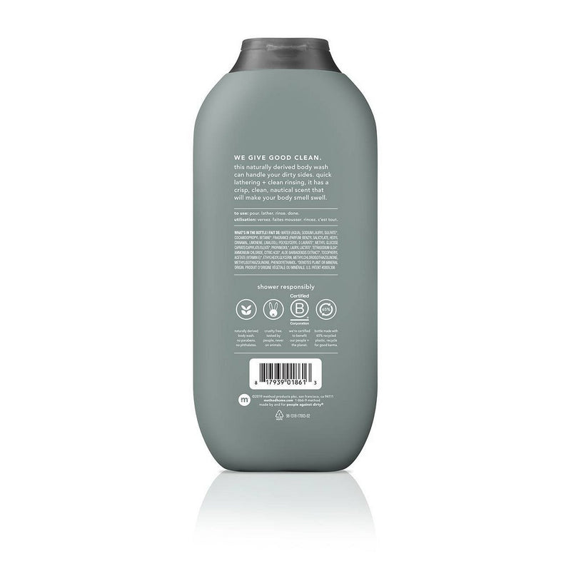 Method Men Body Wash Sea and Surf - 18 fl oz