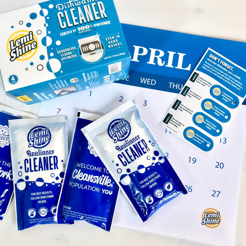 Lemi Shine Dishwasher Cleaner - 4pk