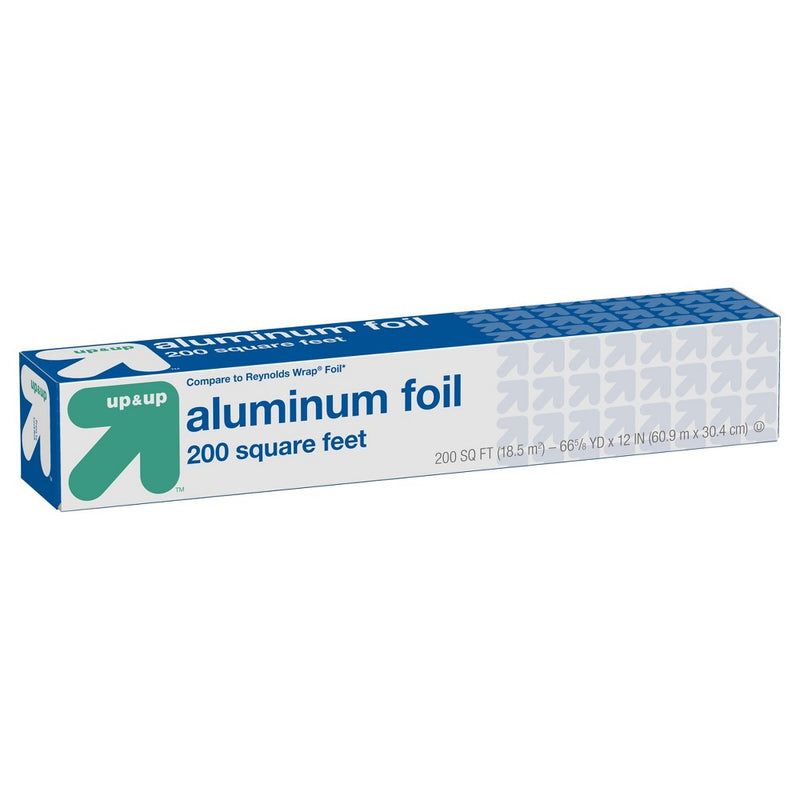 Standard Aluminum Foil - 200 sq ft - Up&Up&