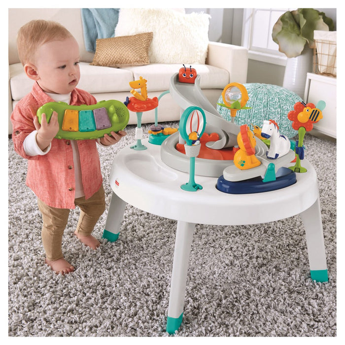 Fisher-Price 2-in-1 Sit-to-Stand Activity Center - Safari