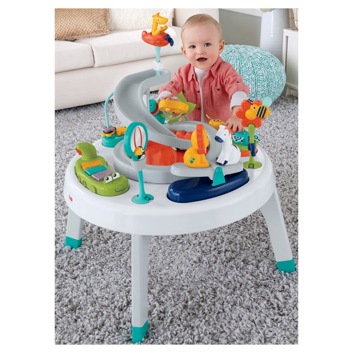 Fisher-Price 2-in-1 Sit-to-Stand Activity Center - Safari