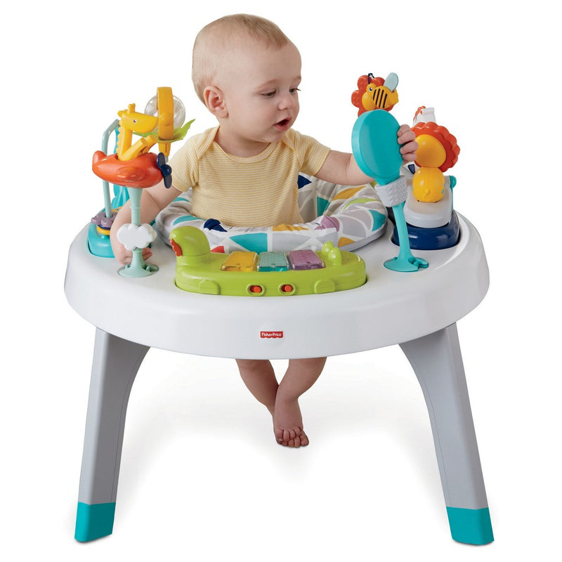 Fisher-Price 2-in-1 Sit-to-Stand Activity Center - Safari (LOCAL PICKUP ONLY)
