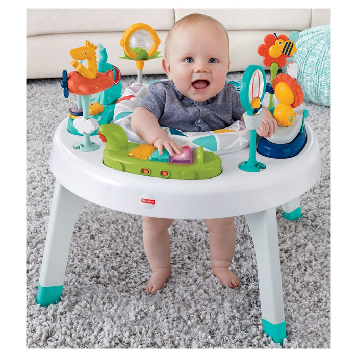 Fisher-Price 2-in-1 Sit-to-Stand Activity Center - Safari