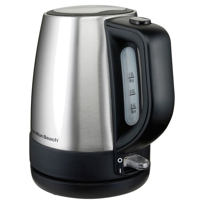 Hamilton Beach 1L Electric Kettle - Stainless 40978