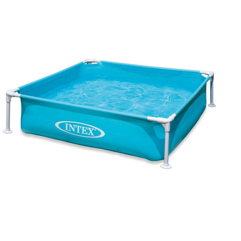 Intex 57173EP 4ft x 12in Mini Frame Kiddie Beginner Frame Swimming Pool, Blue (LOCAL PICKUP ONLY)