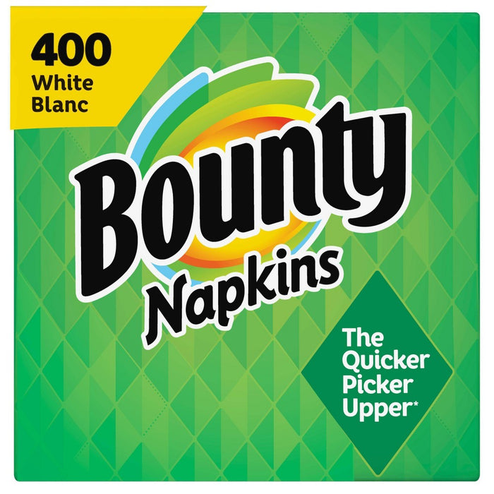 Bounty Paper Napkins White - 400ct