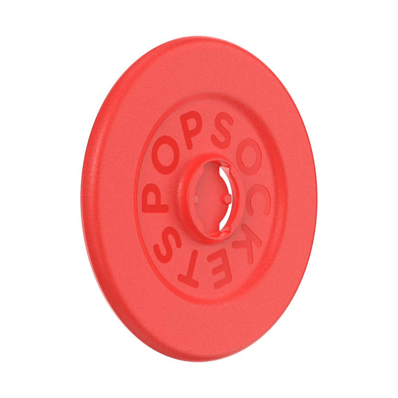 Popsockets Magsafe Grip Base – Works With Swappable Popsockets Tops (Top Sold Separately), Magnetic Base, For Iphone Magsafe Cases & Phones - Rosso Red
