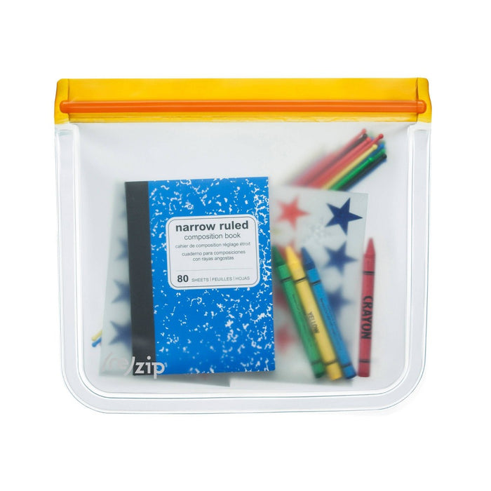 (re)zip Lay Flat Leak Proof Reusable Lunch Bag - 5ct