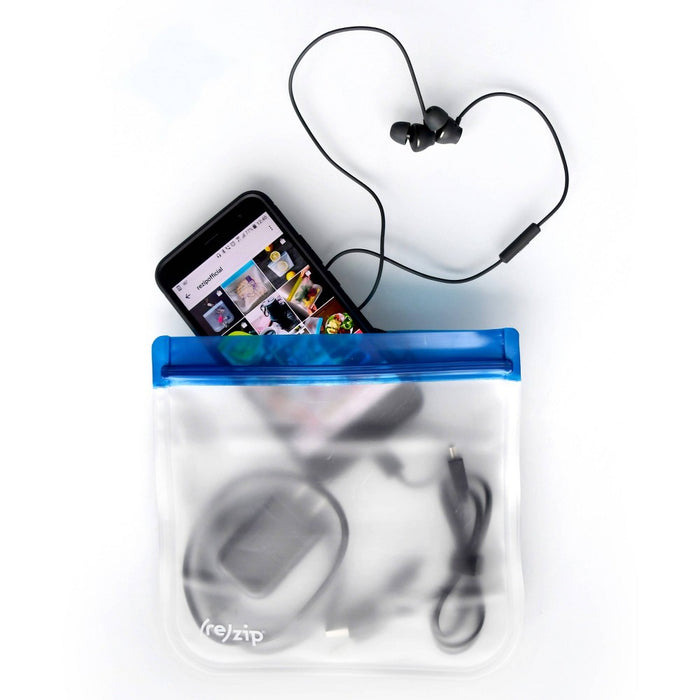 (re)zip Lay Flat Leak Proof Reusable Lunch Bag - 5ct