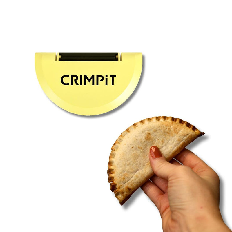 Crimpit Small Tortilla Sealer - For 6” Flour Tortillas | Create Sealed Tacos, Quesadillas & More In Seconds | BPA-Free, Dishwasher Safe | Perfect For Air Fryers & Lunchboxes | Made In UK & USA