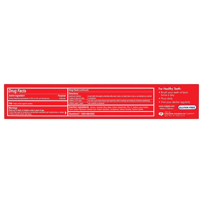 Colgate Baking Soda and Peroxide Whitening Toothpaste - Brisk Mint - 6oz/3pk