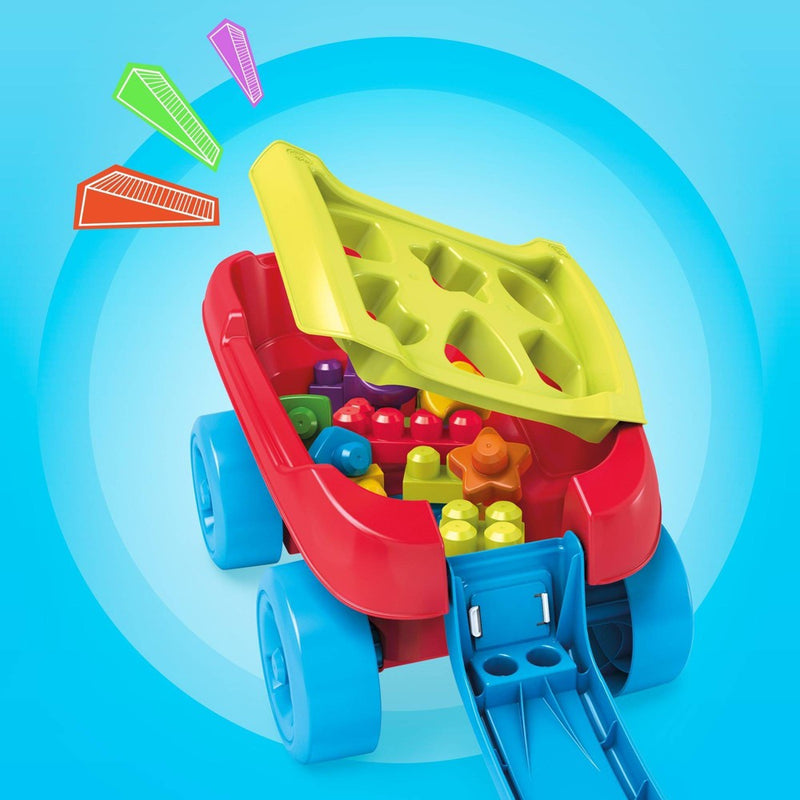 MEGA BLOKS SCOOPING WAGON