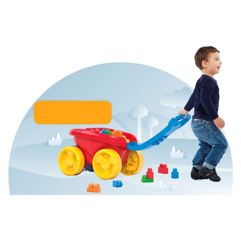 MEGA BLOKS SCOOPING WAGON