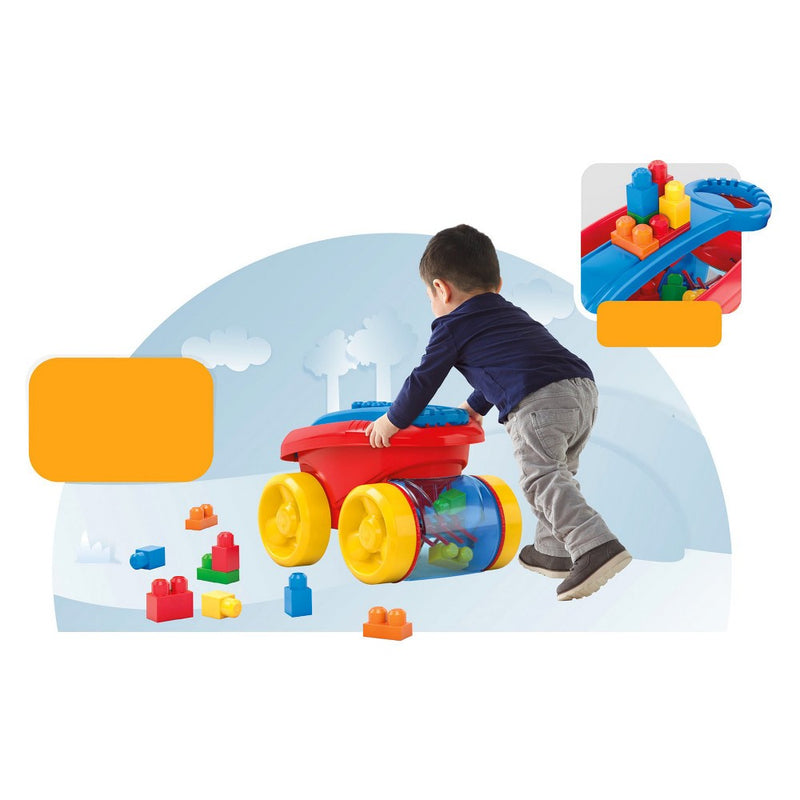 MEGA BLOKS SCOOPING WAGON