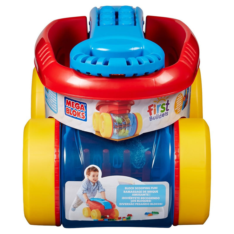 MEGA BLOKS SCOOPING WAGON