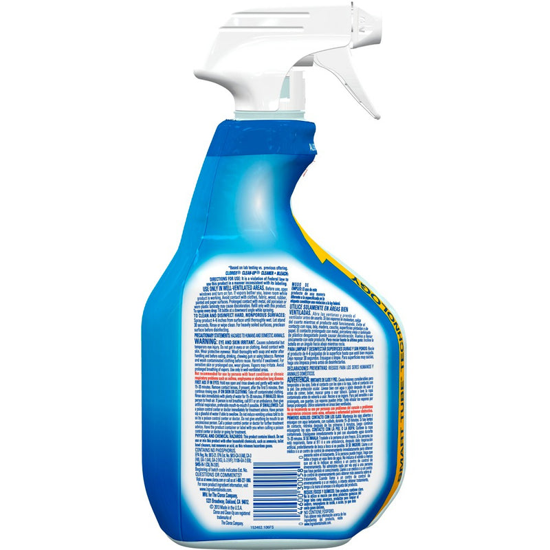Clorox Clean-Up All Purpose Cleaner with Bleach Spray Bottle Fresh Scent 32 oz