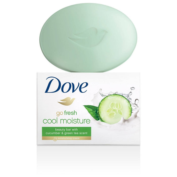 Dove Cool Moisture Beauty Bar Soap Cucumber & Green Tea - 3.75oz/8ct