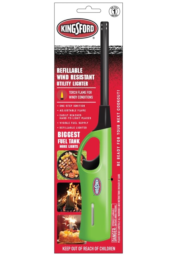 Kingsford Torch Flame Lighters, Multi Purpose For BBQ, Kitchen, Candle, Fireplace, Grill