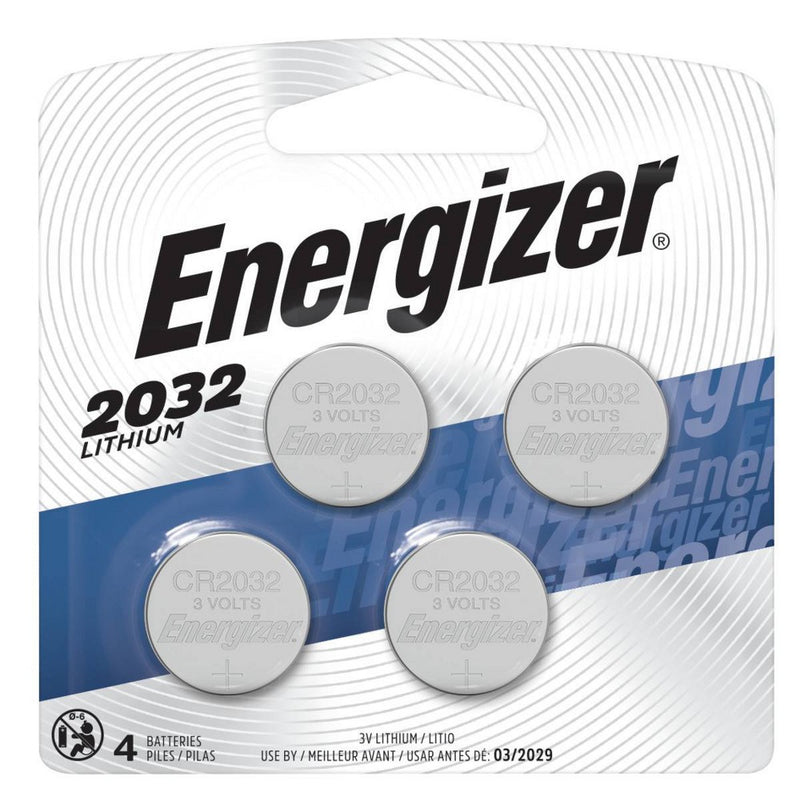 Energizer 4pk 2032 Batteries Lithium Coin Battery