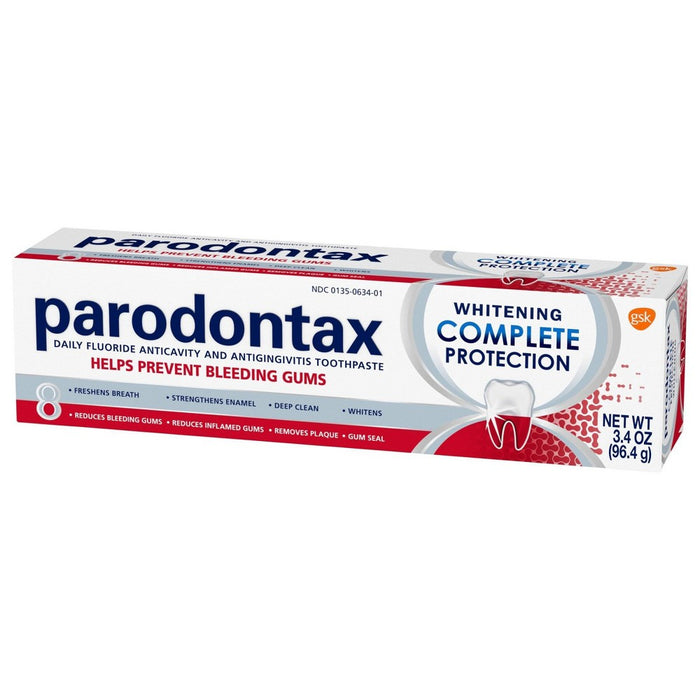 Parodontax Complete Whitening Toothpaste - 3.4oz