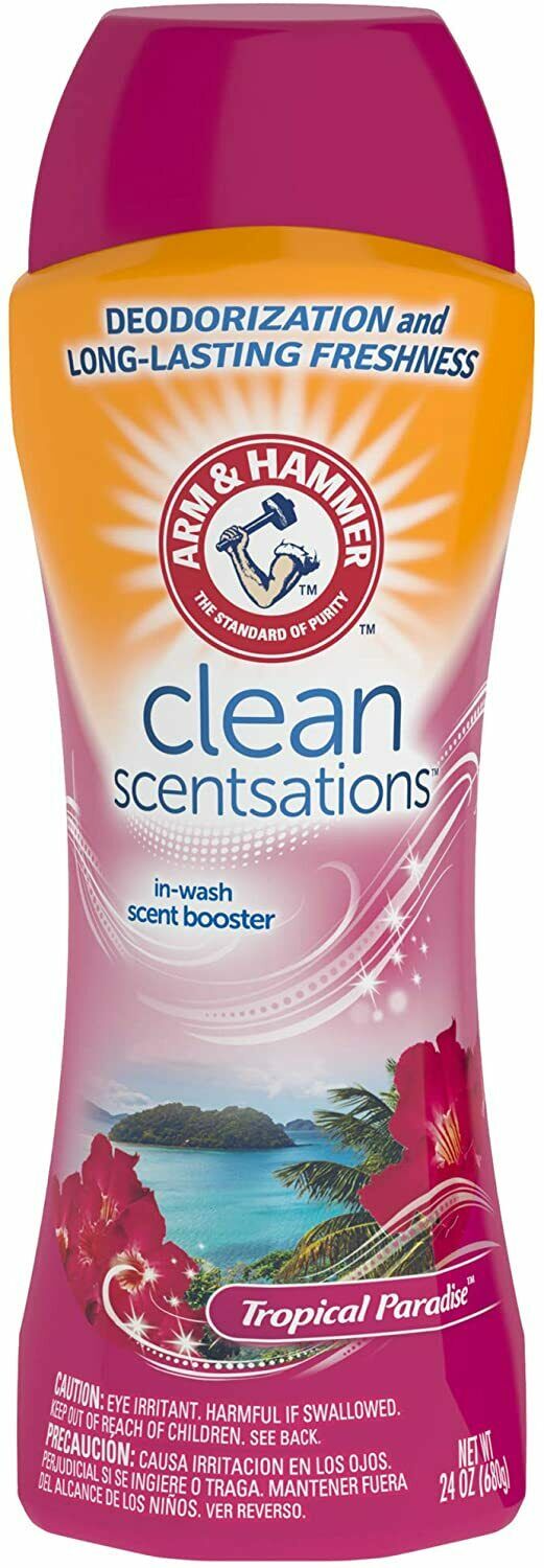 Arm & Hammer In-Wash Scent Booster, Tropical Paradise, 24 oz
